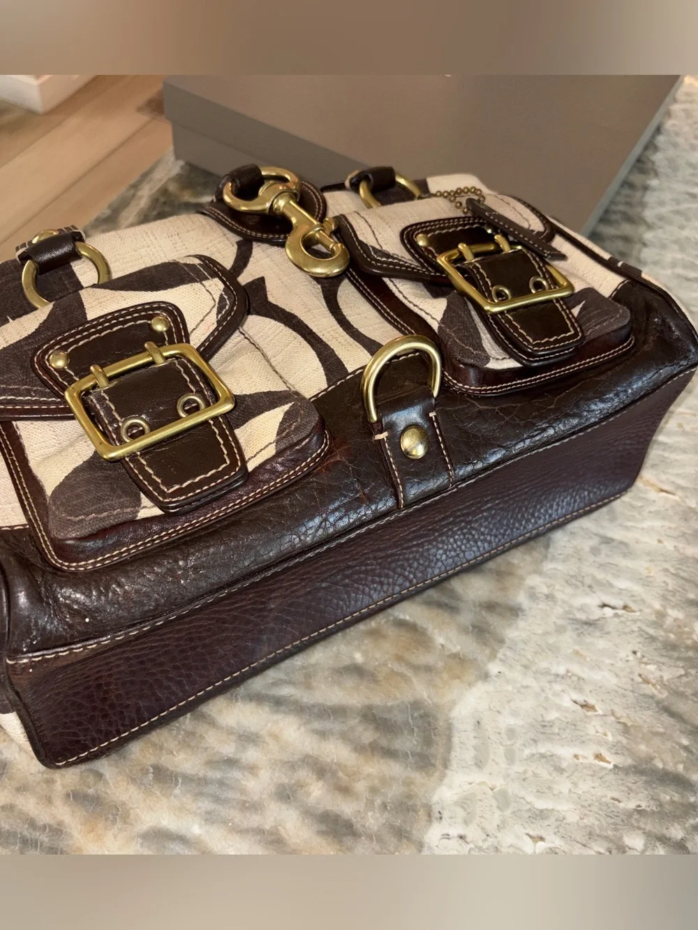 Rare Vintage Coach Legacy Mandy Satchel – Style 10827